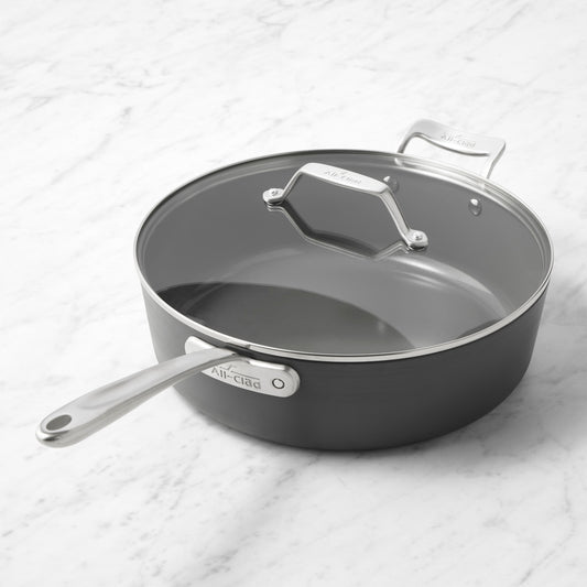 All-Clad HA1 Expert Ceramic Nonstick Saute Pan, 6-Qt.,,WSNOADS
