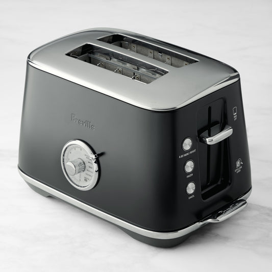 Breville Toast Select Luxe 2-Slice Toaster,Black Truffle,