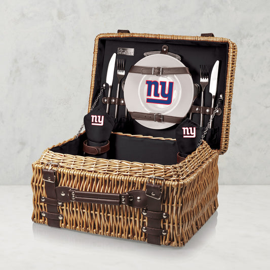 NFL Champion Picnic Basket,New York Giants,New York Giants