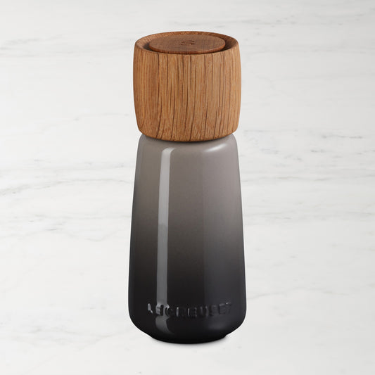 Le Creuset Alpine Salt and Pepper Mills, 7",Oyster,Mill\, 7"