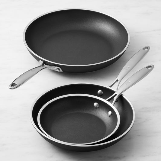 Zwilling Forte Plus Nonstick Fry Pan, Set of 3,WSADS,Fry Pans & Skillets