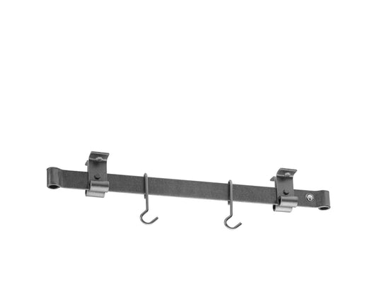 Enclume Low-Ceiling Bar Pot Racks,Hammered Steel,Low Ceiling Bar Pot Rack\, 24"
