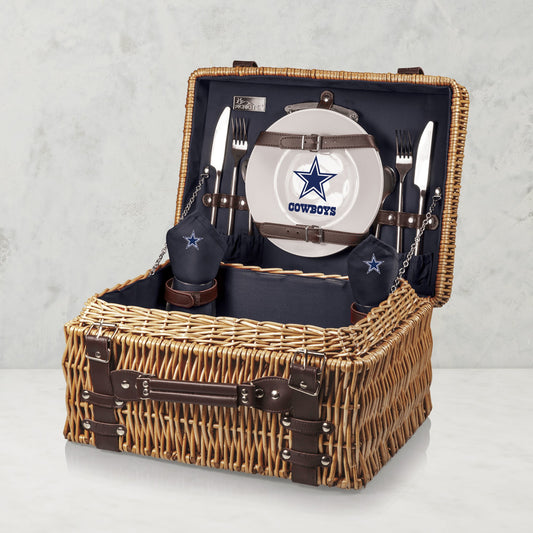 NFL Champion Picnic Basket,Dallas Cowboys,Dallas Cowboys