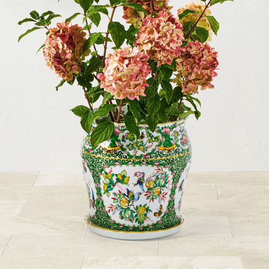 Famille Rose Planter Collection,Small,