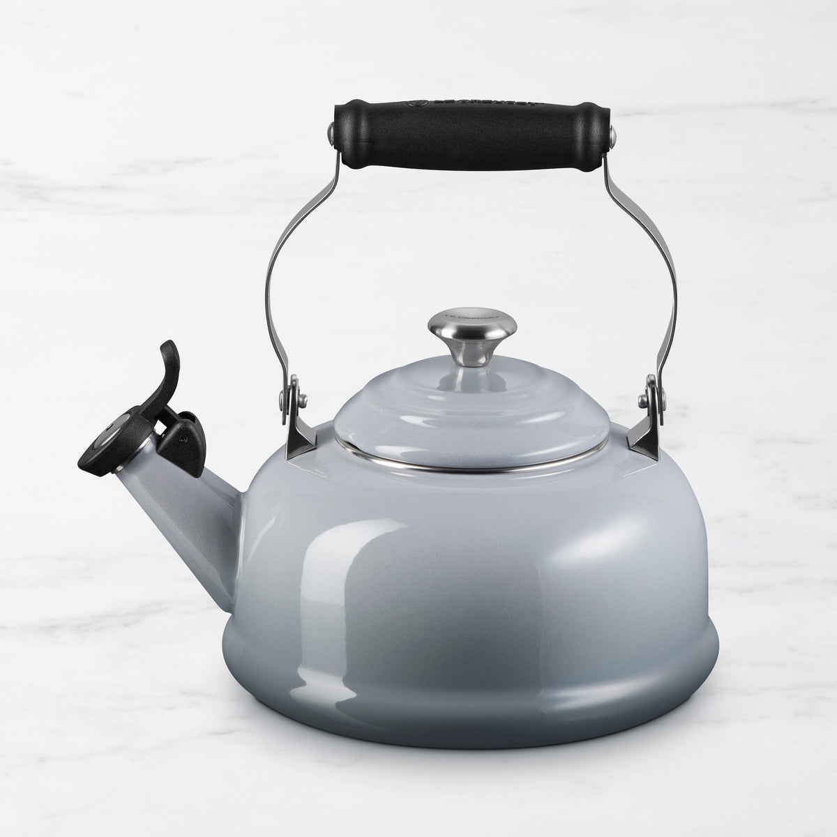 Le Creuset Classic Whistling Tea Kettle,French Grey,