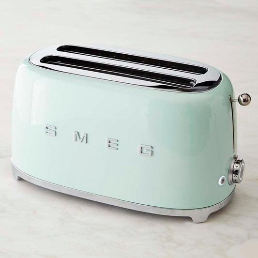 SMEG 4-Slice Toaster,Pastel Green,