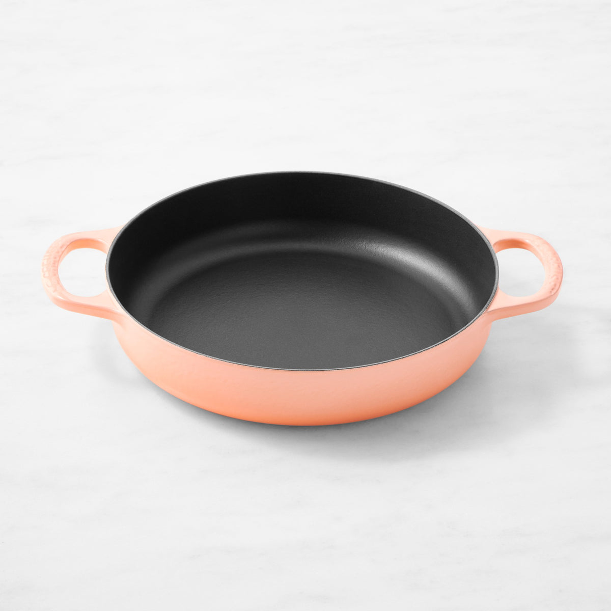 Le Creuset Enameled Cast Iron Everyday Braiser Pan, 3-Qt.,Peche,
