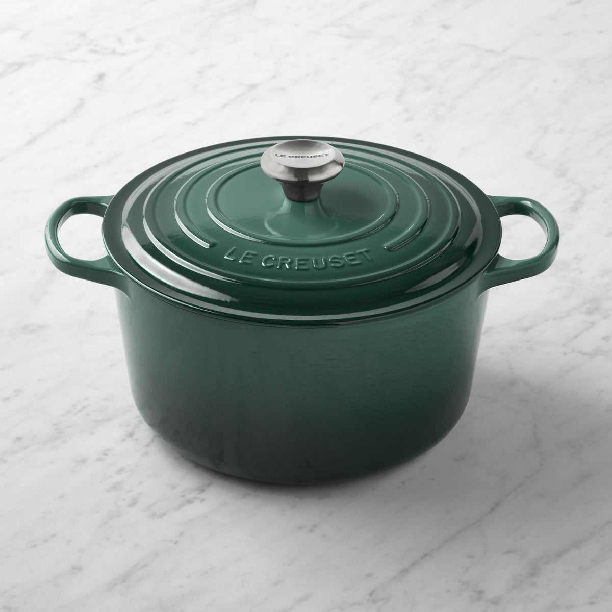Le Creuset Signature Enameled Cast Iron Deep Round Oven, 6.5-Qt.,Artichaut,