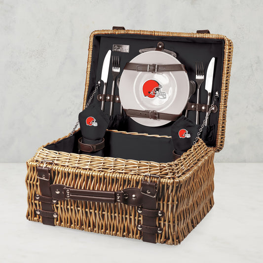 NFL Champion Picnic Basket,Cleveland Browns,Cleveland Browns