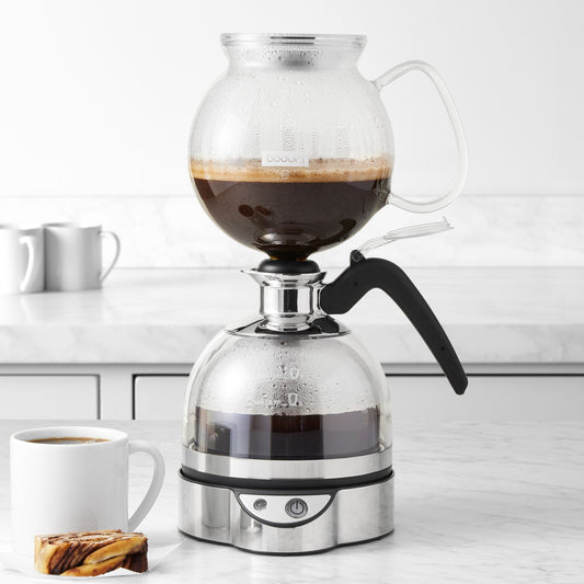 Bodum ePEBO Double Wall Siphon Coffee Maker,,WSNOADS