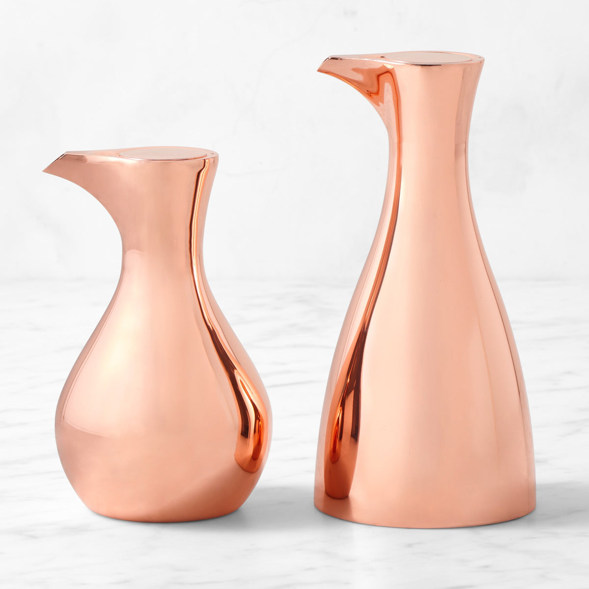 Olipac Cigno Satin Oil Cruets Gift Set, Copper,,