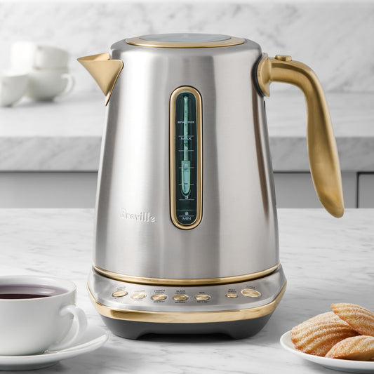 Breville Smart Kettle Luxe, Stainless Steel & Brass,,