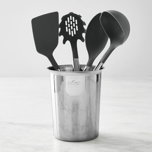 All-Clad Precision Nonstick Utensils with Utensil Holder, Set of 5,,WSNOADS
