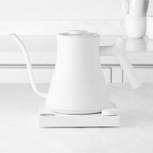 Fellow Stagg EKG Pro Electric Pour-Over Kettle,White with White Handle,