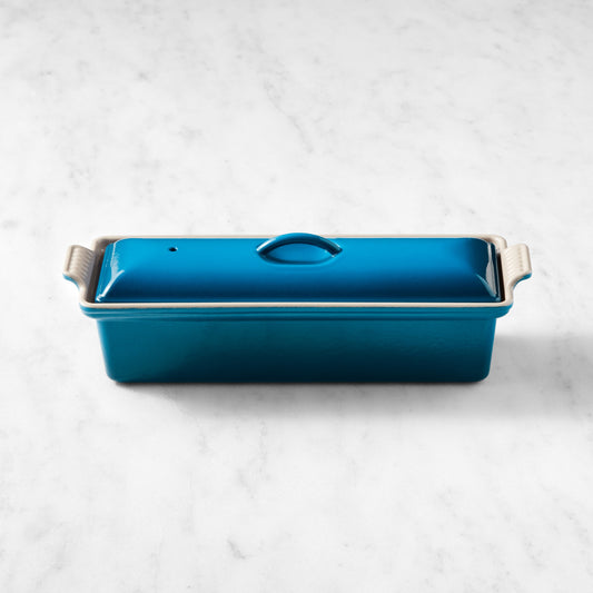 Le Creuset Enameled Cast Iron Pâté Terrine, 2-Qt.,Marseille,