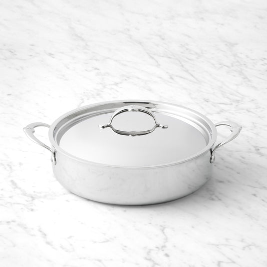 Hestan ProBond Luxe Professional Clad Stainless-Steel Rondeau,6-Qt.,