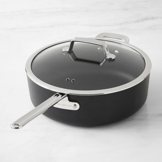 SCANPAN TechnIQ Nonstick Braiser Saute Pan, 6-Qt.,,