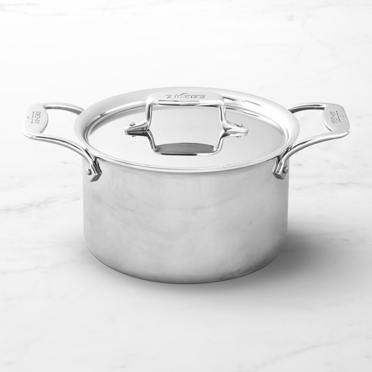 All-Clad D5 Stainless-Steel Soup Pot, 4-Qt.,,