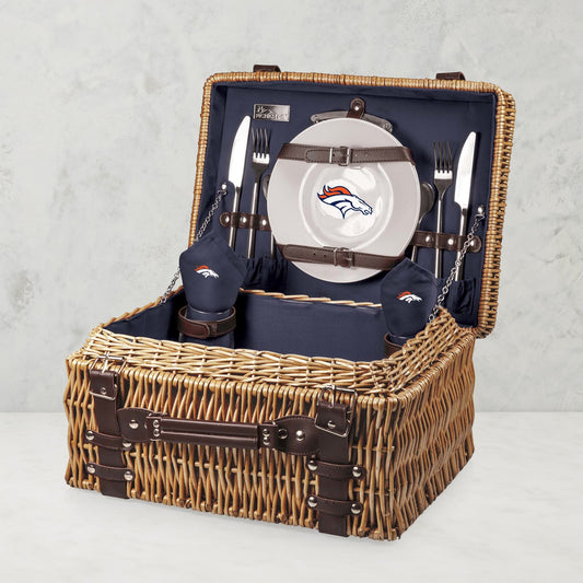 NFL Champion Picnic Basket,Denver Broncos,Denver Broncos