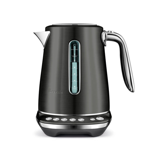 Breville Smart Kettle Luxe,Black Stainless Steel,