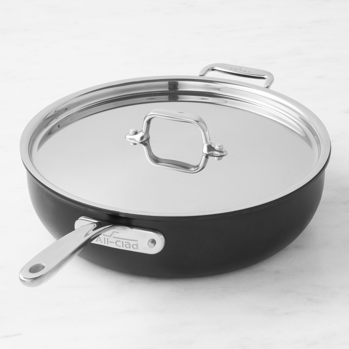 All-Clad NS Pro Nonstick Essential Pan,Pro Nonstick Essential Pan\, 6-Qt.,