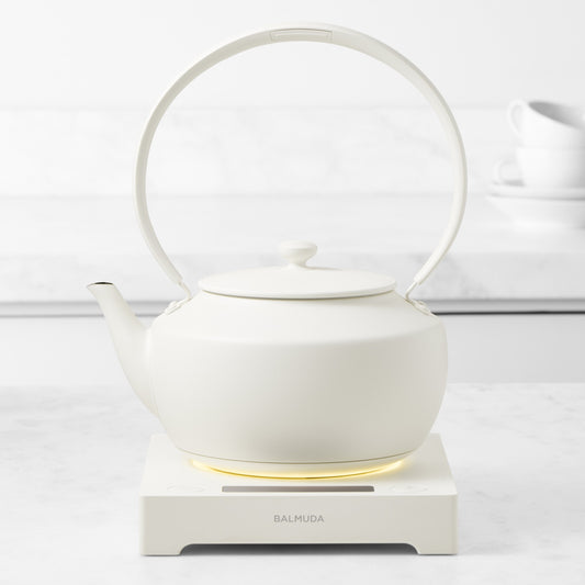 BALMUDA Moon Kettle,White,