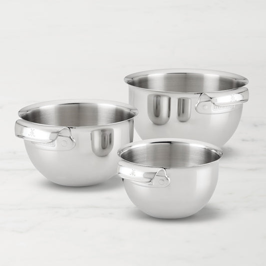 Hestan Stainless-Steel Mixing Bowls, Set of 3,,