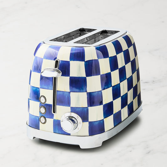 MacKenzie-Childs Royal Check 2-Slice Toaster,,WSNOADS