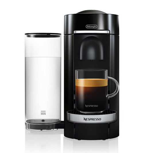 Nespresso VertuoPlus Deluxe Coffee Maker & Espresso Machine By De'Longhi,Black,