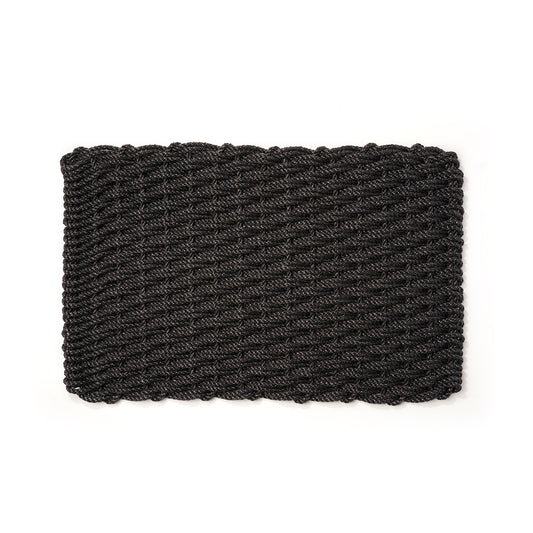 The Rope Co. Doormat,Charcoal,Charcoal Doormat\, Large\, 21" X 34"