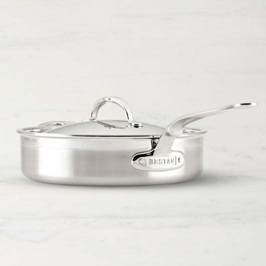 Hestan ProBond Forged Professional Clad Stainless-Steel TITUM Nonstick Sauté Pan,,