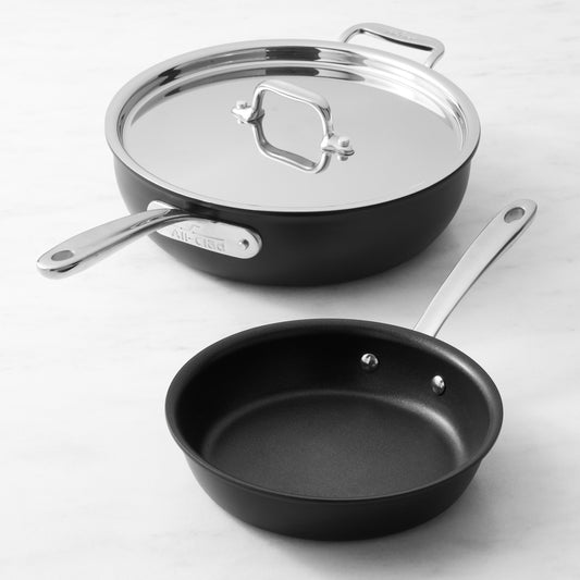 All-Clad NS Pro Nonstick 3-Piece Cookware Set,,WSNOADS