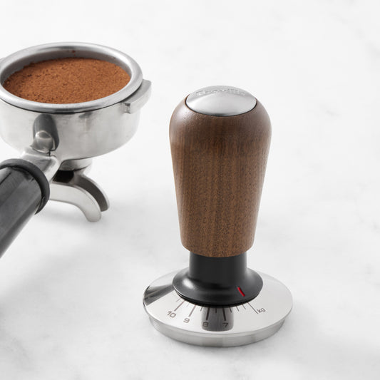 Breville Craft Collection Walnut Force Gauge Tamper Espresso Tamper,the Force Gauge Tamper\, 58mm,