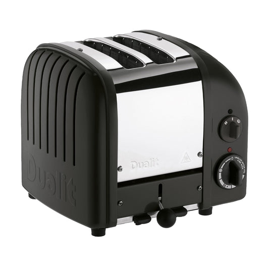 Dualit New Generation Classic 2-Slice Toaster,Matte Black,