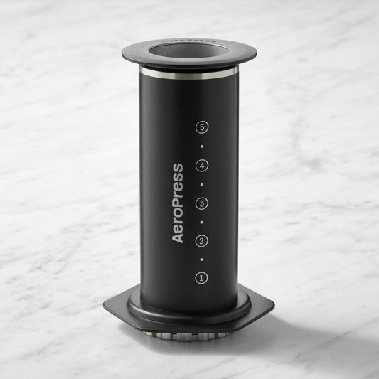 AeroPress Stainless Steel Coffee Press,Black,