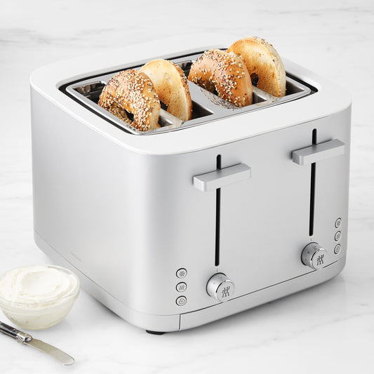 Zwilling Enfinigy 4-Slice Toaster,Stainless Steel,