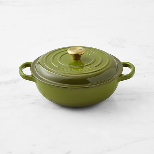 Le Creuset Enameled Cast Iron Signature French Oven, 2.5-Qt.,Olive,,WSNOADS