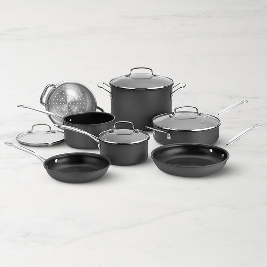 Cuisinart Chef's Classic Ceramic Nonstick 11-Piece Cookware Set,,WSNOADS