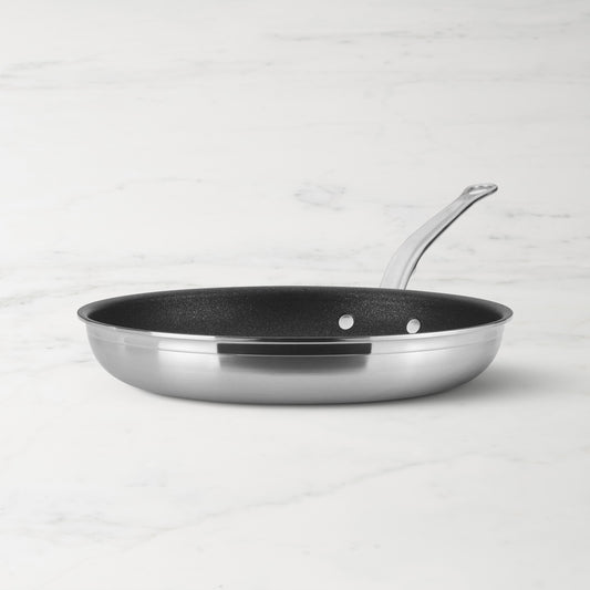 Hestan ProBond Forged Professional Clad Stainless-Steel TITUM Nonstick Skillet Fry Pans,12.5",