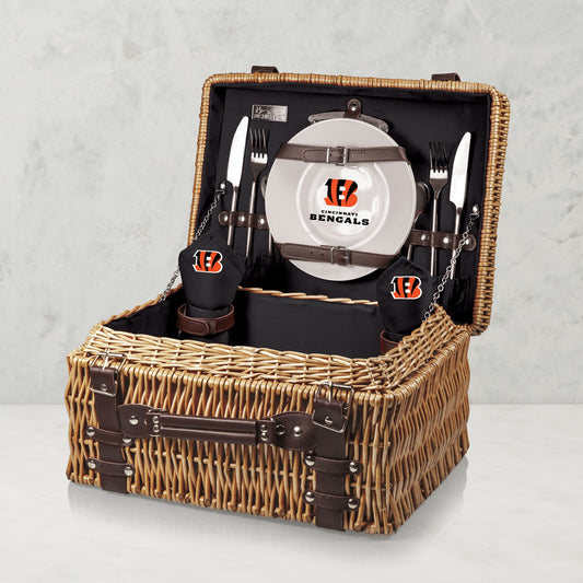 NFL Champion Picnic Basket,Cincinnati Bengals,Cincinnati Bengals
