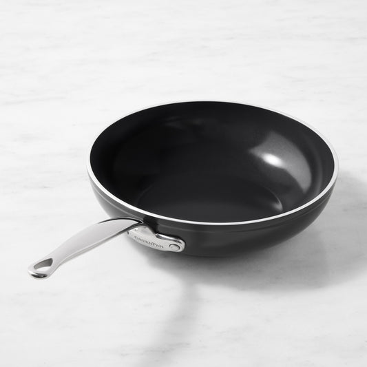 GreenPan Premiere Max Ceramic Nonstick Wok, 11",,