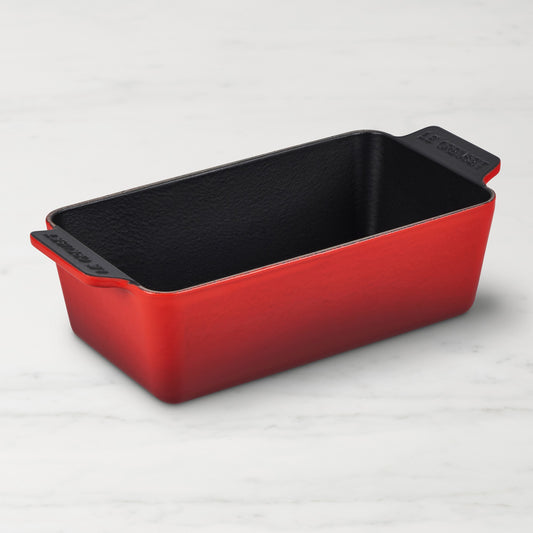 Le Creuset Cast Iron Classic Loaf Pan,Cerise Red,