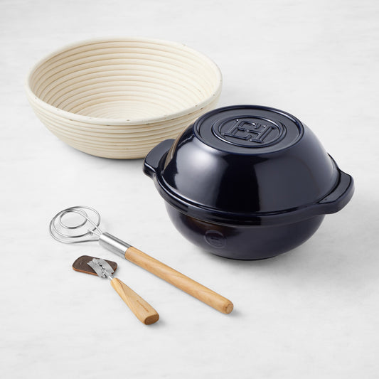 Emile Henry Bread Baker's Dream 4-Piece Set,,WSNOADS