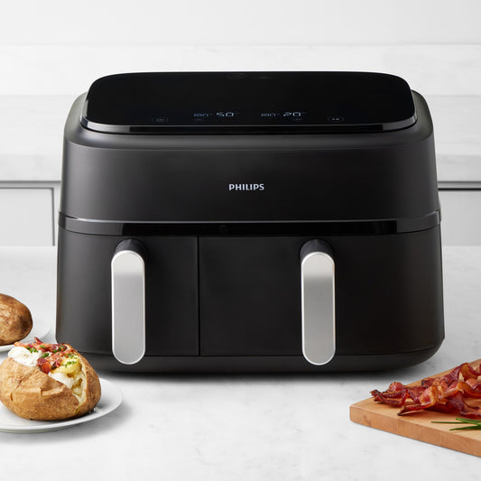 Philips Airfryer 3000 Series Dual Basket,,
