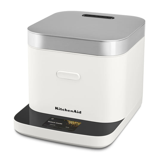 KitchenAid Compact Tankless Grain & Rice Cooker,Porcelain,