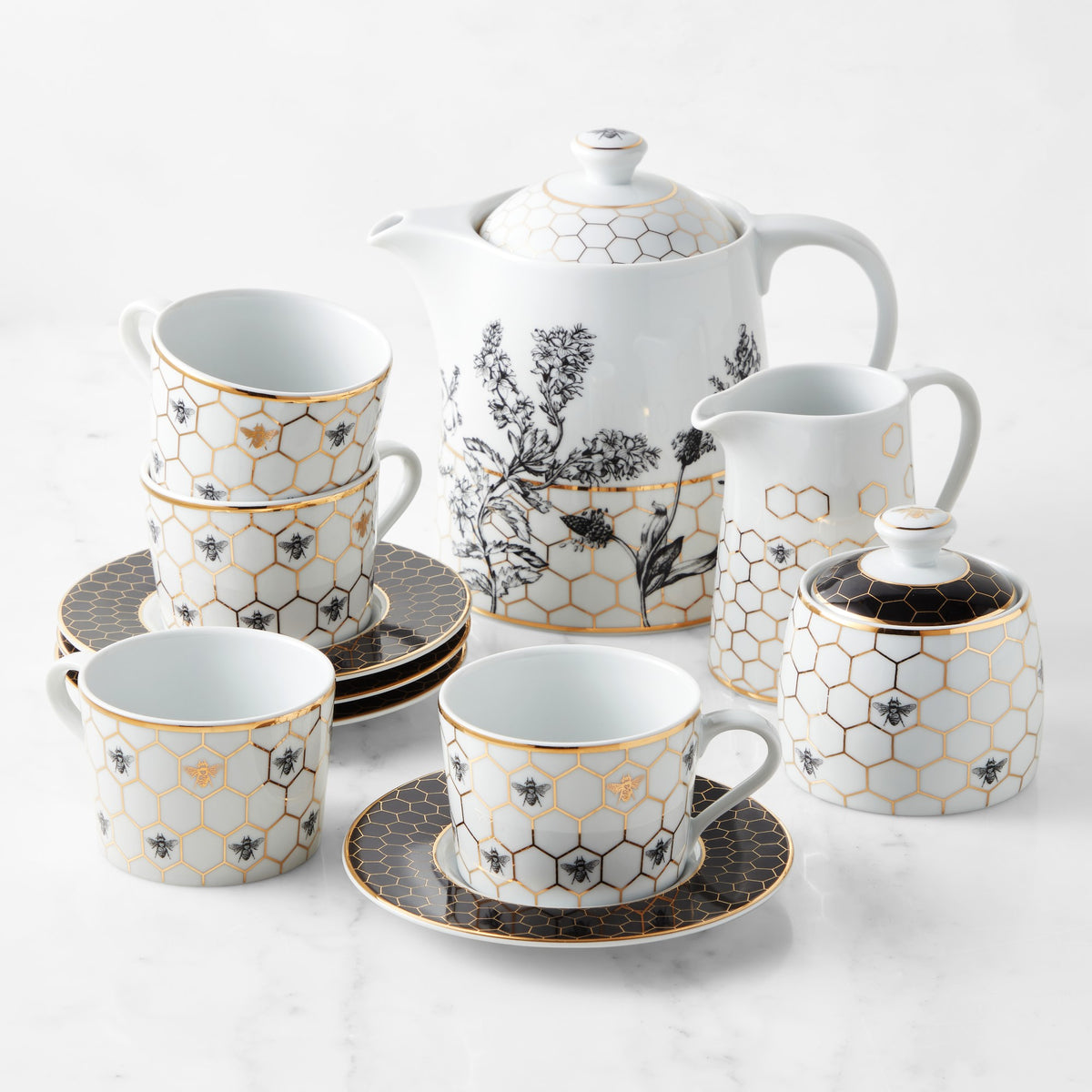 Honeycomb Tea Set Pack,WSADS,Tea Kettles